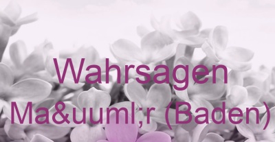 Wahrsagen Maür (Baden) | Top-Experten für Kartenlegen, Wahrsagen, Hellsehen, Zukunftsdeutung.